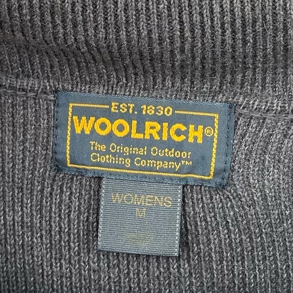 Woolrich Blue Zipper Front Jacket - Picture 11 of 12